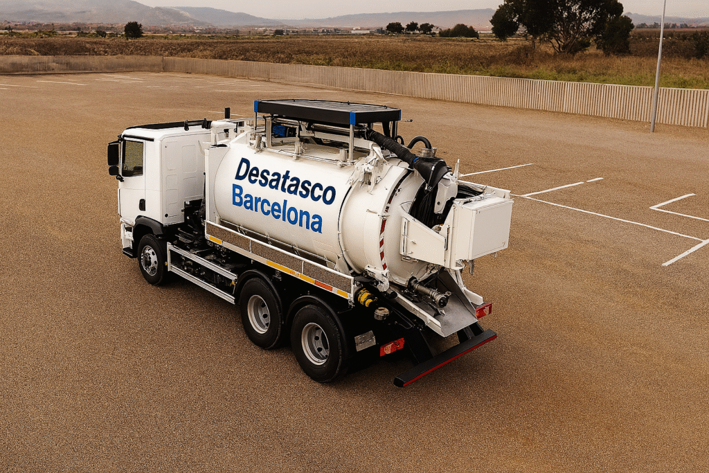 Camion cuba - Desatascos Barcelona